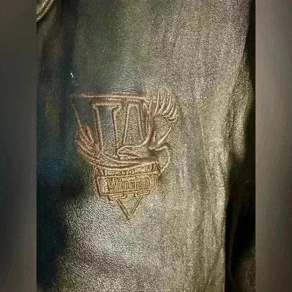 Vintage Winston Leather Bomber Jacket - Picture 4 of 15